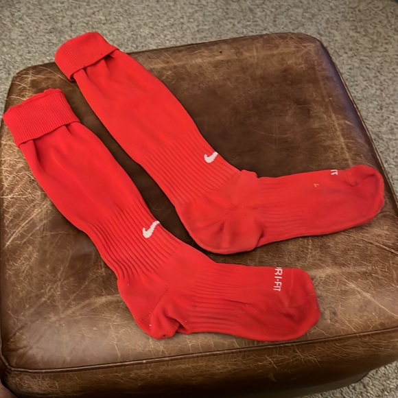 Nike Dri Fit Red Socks - Picture 6 of 6